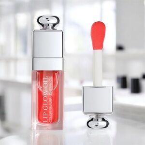 Dior Lip Glow Oil in Poppy Coral- Full Size - new - moisturizing